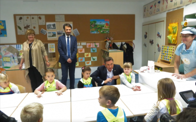 Na tradicionalni slovenski zajtrk nas je obiskal predsednik države Borut Pahor
