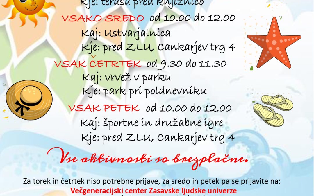 Poletni počitniški program DPM