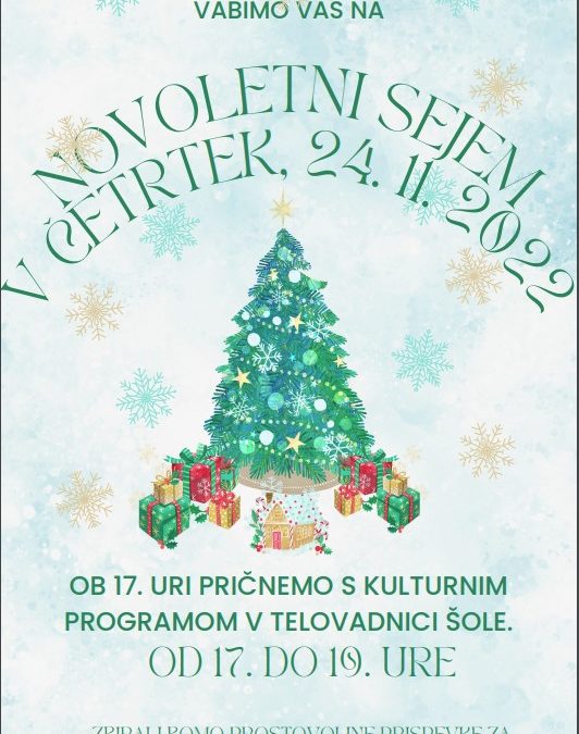 NOVOLETNI SEJEM